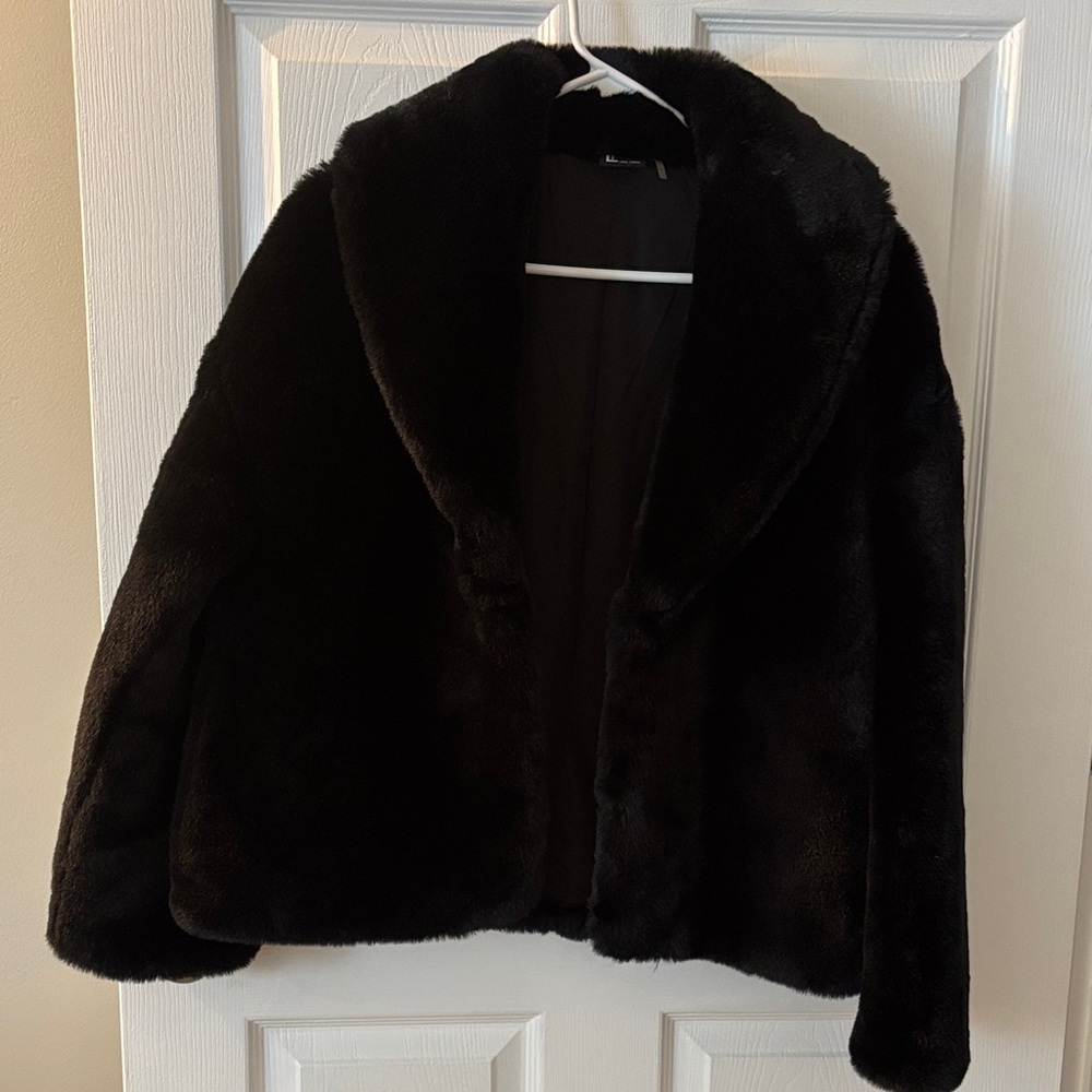 Love Token Black Teddy Jacket